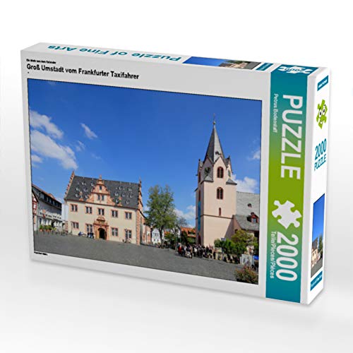 CALVENDO Puzzle Groß Umstadt vom Frankfurter Taxifahrer 2000 Teile Lege-Größe 90 x 67 cm Foto-Puzzle Bild von Petrus Bodenstaff