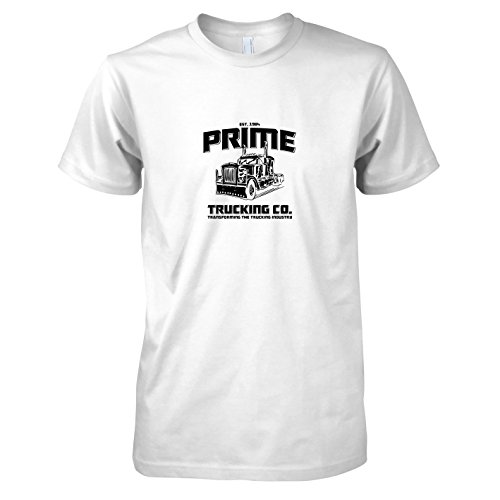 Texlab Prime Trucking - Herren T-Shirt Weiß, XL